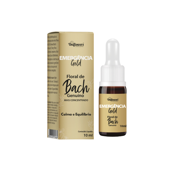 Floral de Bach Emergência Gold 10 ml